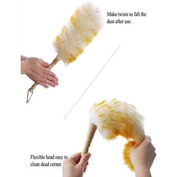 J&A Lambswool Duster - Ergonomic, Stylish Cleaning Tool