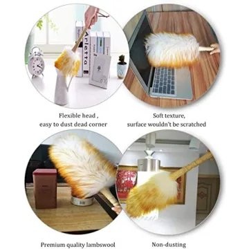 J&A Lambswool Duster - Ergonomic, Stylish Cleaning Tool