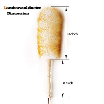 J&A Lambswool Duster - Ergonomic, Stylish Cleaning Tool