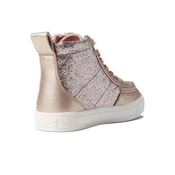 BILLY Footwear Classic Lace High (Little Kid/Big Kid) Rose Gold Unicorn 13 Little Kid M