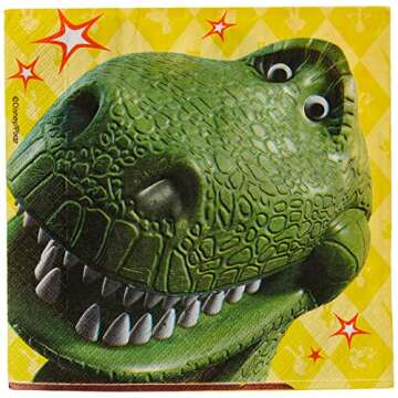 Disney/Pixar Toy Story 4 Luncheon Paper Napkins - 6.5" x 6.5" | Multicolor | Pack of16