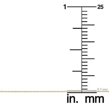 Kooljewelry 10k Yellow Gold Rope Chain Pendant Necklace (0.7 mm, 14 inch)