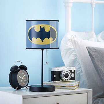 Charming Batman Stick Lamp for Kids' Rooms