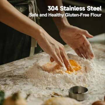 Goldtouch 150g Grain Mill Grinder 1500W Electric Stainless Steel Grain Grinder High-Speed Pulverizer Powder Machine for Dry Wheat, Oats, Corn, Pepper and Coffee Beans (150g Stand Type)