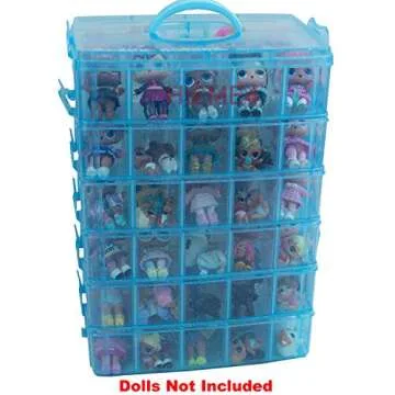 Adjustable 6-Layer Storage Case for Kids' Toys