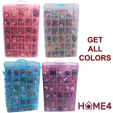 Adjustable 6-Layer Storage Case for Kids' Toys