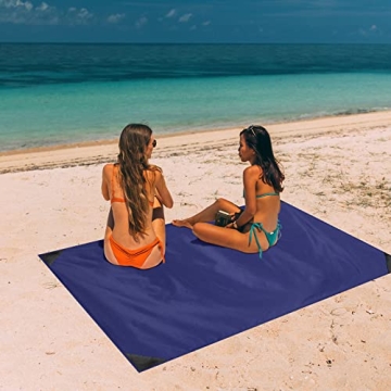 Odoland Sandproof Beach Blanket - Waterproof & Portable