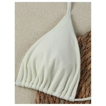 Stylish SHENHE Women's Triangle String Bikini Set for Summer Fun