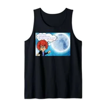 Sassy Granny Myra Carol "Hung The Moon" Humorous Tank Top