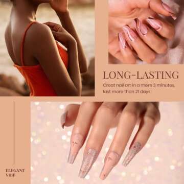 Beetles Gel Nail Polish Set-16 PCS 15ml Pink Nude Neutral Gel Polish Brown Glitter Uv Gel Nail Set Soak Off Nail Polish Daily Nail Design with Glossy Matte Base Top Coat Gifts for Wonen Girls