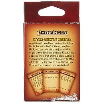 Pathfinder Hero Point Deck for Enhanced Gameplay