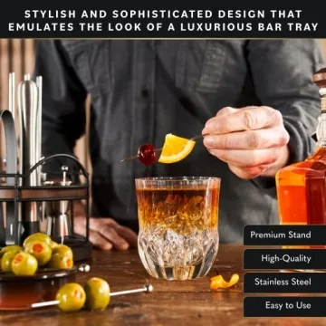 Home Hero 22-Piece Bartender Kit for Cocktail Enthusiasts