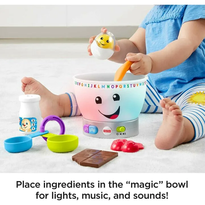 Fisher-Price Mixing Bowl Toy - Learn & Play Fun