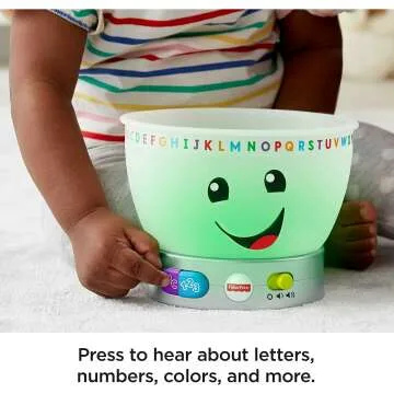 Fisher-Price Mixing Bowl Toy - Learn & Play Fun