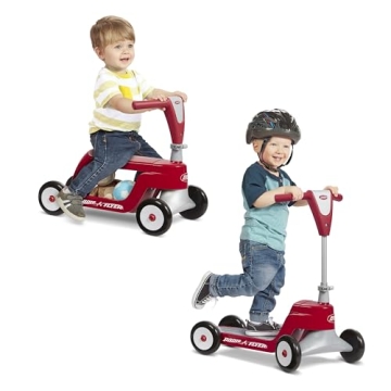 Radio Flyer Scoot 2 Scooter for Toddler Fun at Ages 1-4