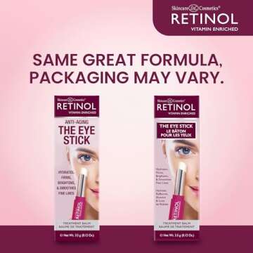 Retinol Anti-Aging Eye Stick – Treatment Balm – Your Beauty Secret for Younger Looking Eyes – ...