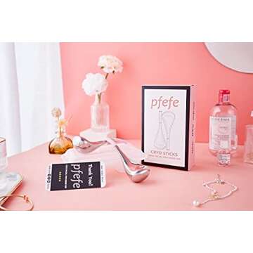 Pfefe Cryo Sticks Ice Globes for Radiant Skin