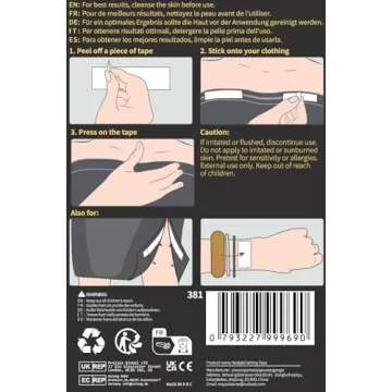 Double Sided Tape for Clothes - All-Day Adhesive Solution