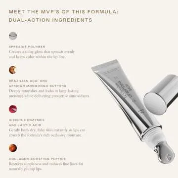 EADEM Le Chouchou Lip Softening Balm, Moisturizing Lip Gloss for Women, Lip Mask, Overnight Hydrating Luxury Lip Balm, 0.5 oz, Burnt Malai