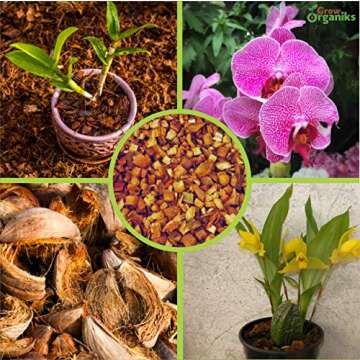 Coconut Husk Chips for Reptiles & Plants - Organic Bedding