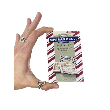 Ghirardelli Peppermint Bark Squares - Perfect Holiday Treats