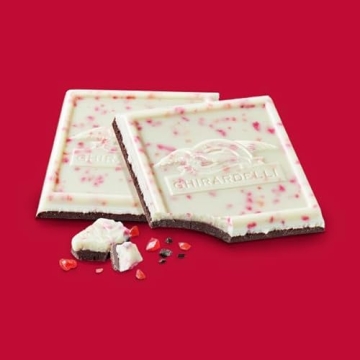 Ghirardelli Peppermint Bark Squares - Perfect Holiday Treats