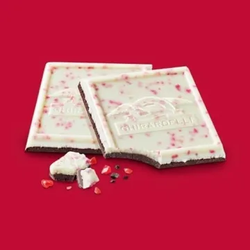 Ghirardelli Peppermint Bark Squares - Perfect Holiday Treats