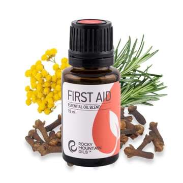 Rocky Mountain Oils - First Aid Essential Oil Blend- 15 ml - Natural Essential Oil - Aromatherapy Oi...