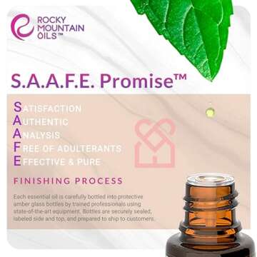 Rocky Mountain Oils - First Aid Essential Oil Blend- 15 ml - Natural Essential Oil - Aromatherapy Oils for Diffuser and Topical - Relaxing Essential Oils