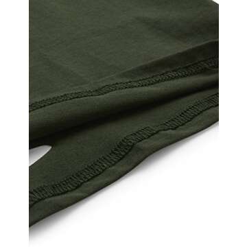 SweatyRocks Women's Summer Short Sleeve Tee Distressed Ripped Crop T-shirt Tops Green XL