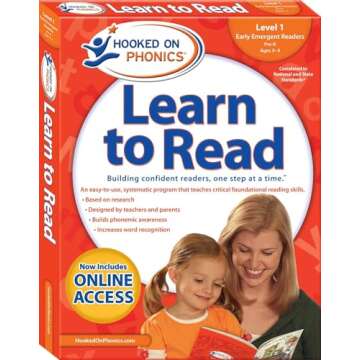 Hooked on Phonics Learn to Read - Level 1: Early Emergent Readers (Pre-K | Ages 3-4) (1)