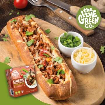 Meatless Crumble Mix - Vegan, Gluten-Free, Deliciously Healthy!