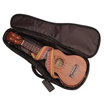 MUSIC FIRST Vintage Aztec Ukulele Case for Concert Ukuleles