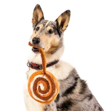 Durable Plush Dog Toy - P.L.A.Y. Cinna-bone Delightful Treat