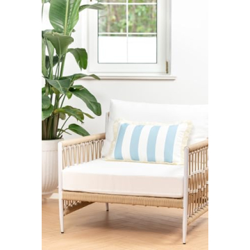 Hofdeco Premium Coastal Lumbar Pillow Cover 12x20