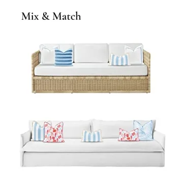 Hofdeco Premium Coastal Lumbar Pillow Cover 12x20