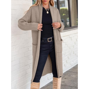 Stylish ANRABESS Women's Cardigan for Fall Wardrobe
