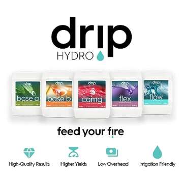 Drip Hydro Base A Gallon - Essential Nutrients for Plants