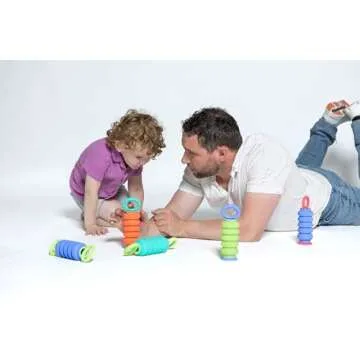 Krumples Pully Blue - Ridiculously Fun Fidget Playthings for All Ages Made from Food Grade Silicone! (Blue)