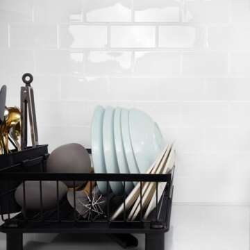 STICKGOO 10-Sheet Thicker Design Peel and Stick Subway Tile, Stick on Tiles Backsplash for Kitchen &...