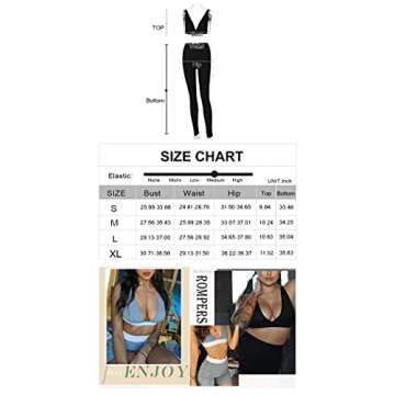 ZFLM Sleeveless V-Neck Crop Tops Leggings 2 Pieces Set Winter Women Fashion Streetwear Outfits Sportswear Tracksuit
