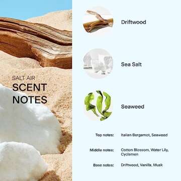 Skylar Salt Air Eau de Perfume - Clean Hypoallergenic Fresh Scent