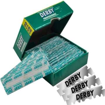 Derby Professional Razor Blades - Superior Shave Quality