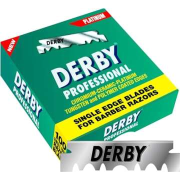 Derby Professional Razor Blades - Superior Shave Quality