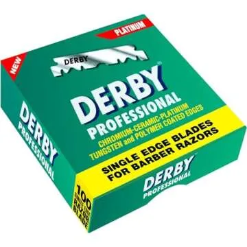 Derby Professional Razor Blades - Superior Shave Quality