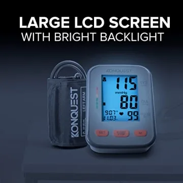 Konquest KBP-2704A Blood Pressure Monitor with Backlit Display
