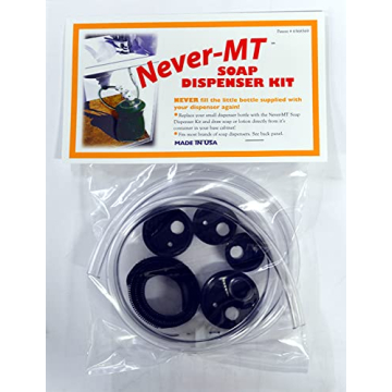Never-MT The Original Soap Dispenser Conversion Kit - Enjoy Effortless Access to Soap - Kitchen Sink...