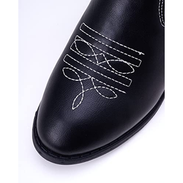 Bebe Girls' Cowboy Boots - Stylish Mid Calf Riding Shoes