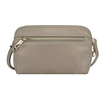 Travelon Anti-Theft Convertible Crossbody Clutch - Sable | Secure & Stylish