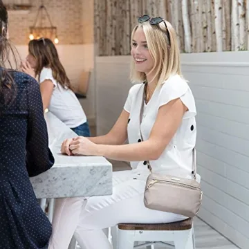 Travelon Anti-Theft Crossbody Clutch Sable Secure Stylish